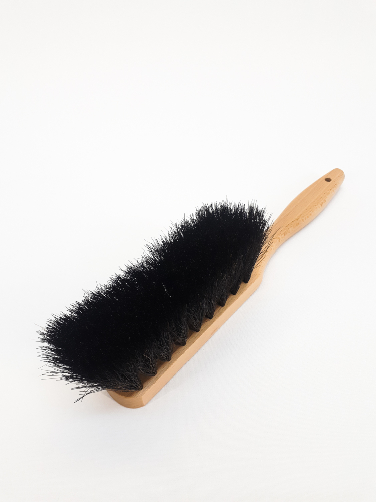 Preview: Rosshaar-Handfeger breiter Griff